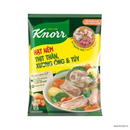 Knorr Hạt Nêm Từ Thịt 1.2KG  Knorr Hạt Nêm Từ Thịt 1.2KG